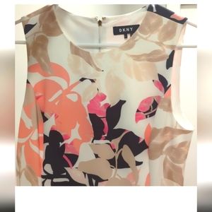 Summer Coral Floral Dress